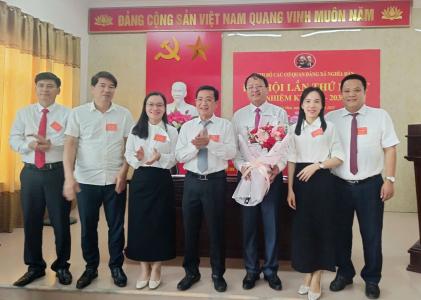 Đại hội Chi bộ Cơ quan Đảng xã Nghĩa Đàn lần thứ I,  nhiệm kỳ 2025 - 2030
